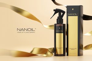Prøv ut denne HITEN! Nanoil Hair Styling Spray for Frisyrer som varer Hele Dagen