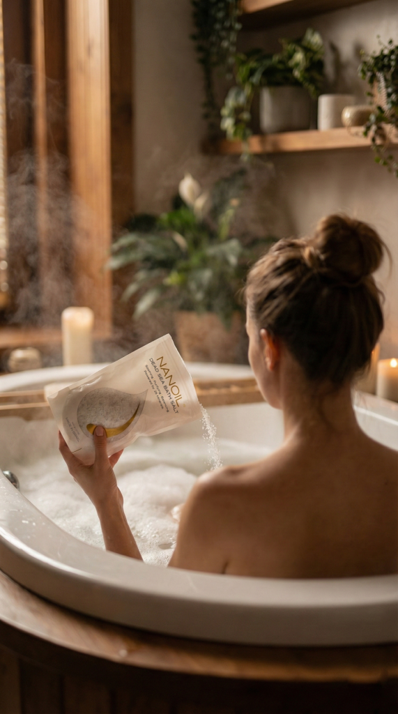 nanoil badesalt fra det døde hav